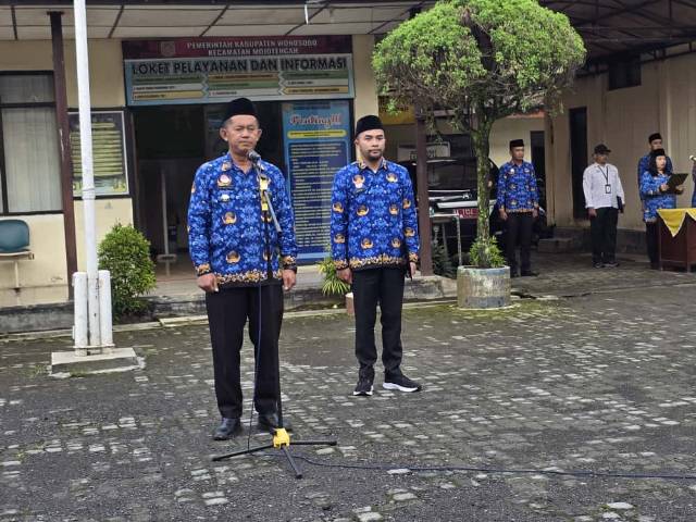 Upacara Khidmat di Mojotengah: Camat Ajak Jaga Persatuan di Hari Kesaktian Pancasila 2025